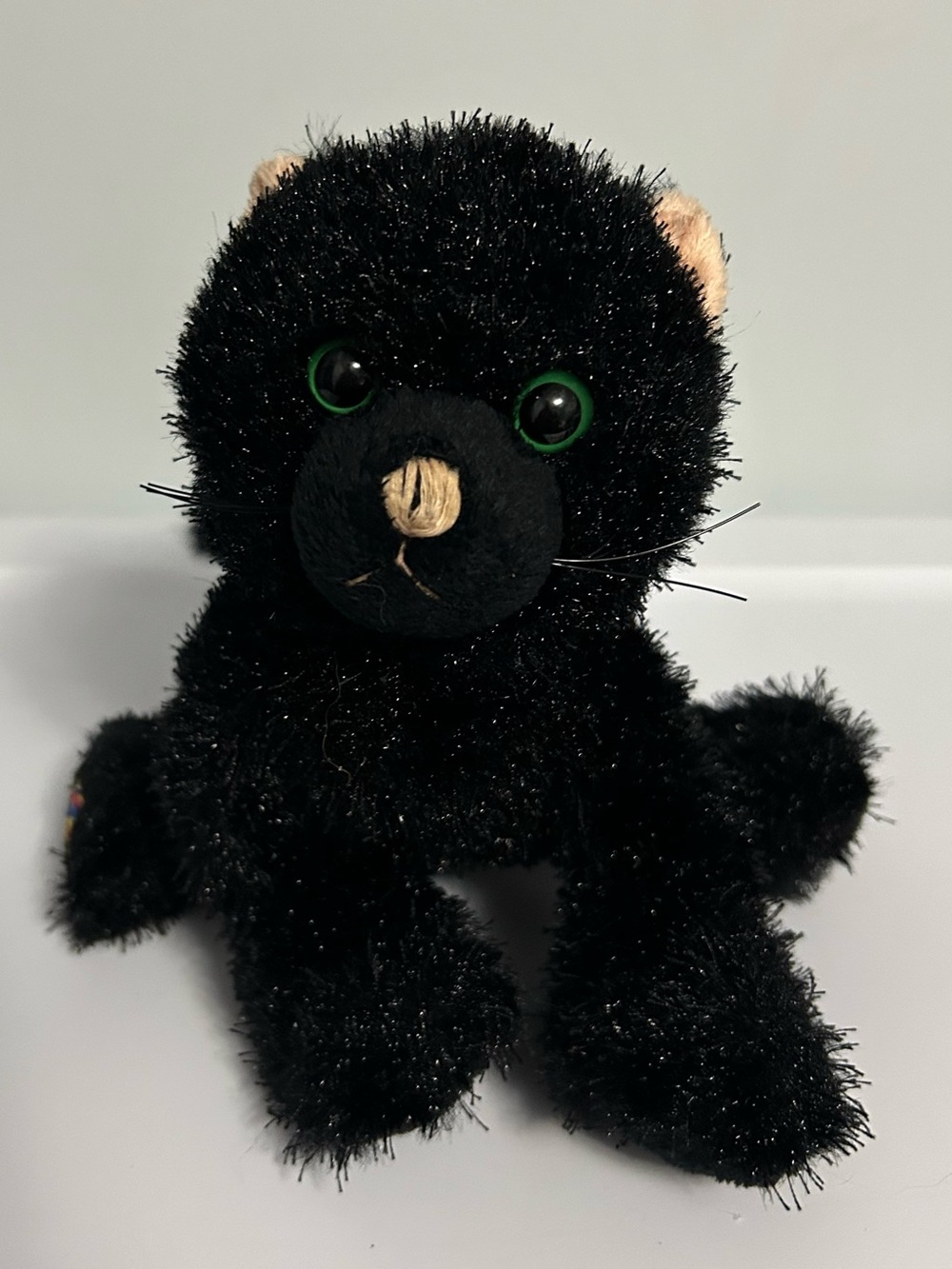 Webkinz Black Cat with Green Eyes